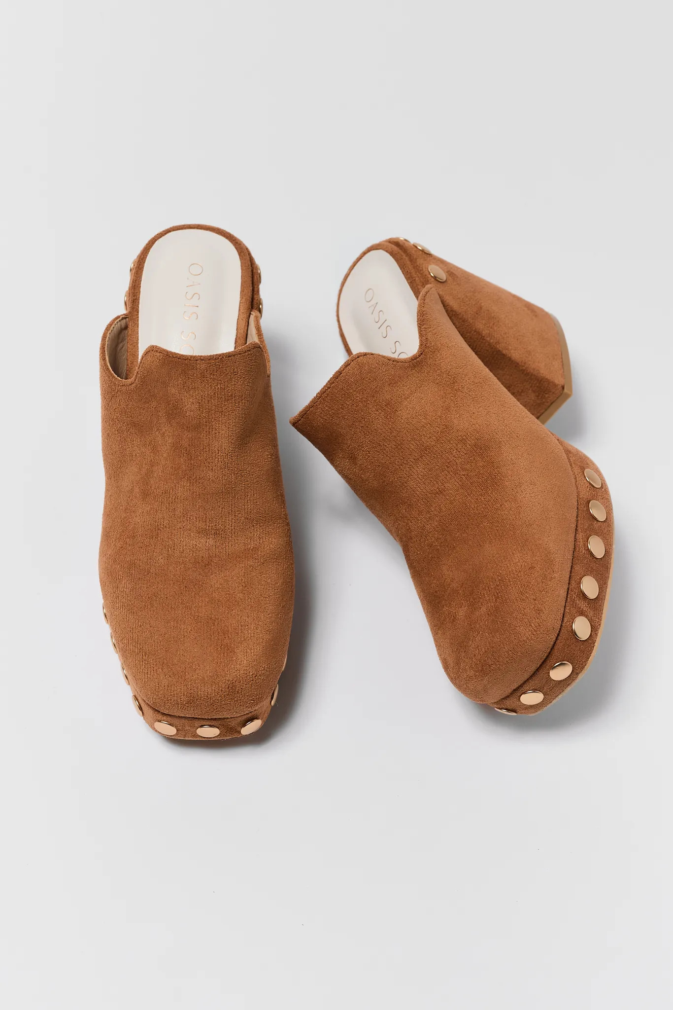 Brown Platform Clog Mule | Avara