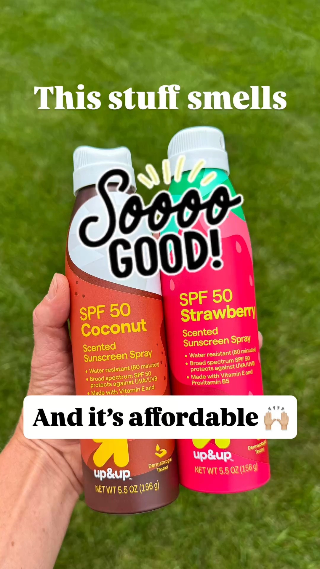 Omg. They have peony! How did I miss this?! This sunscreen works great, it’s affordable and it smells so good!