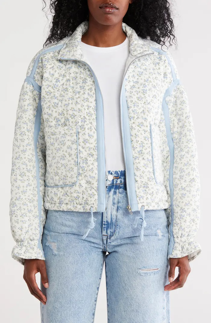 Cropped Quilted Jacket | Nordstrom Rack