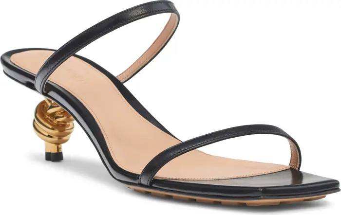 Knot Kitten Heel Slide Sandal (Women) | Nordstrom