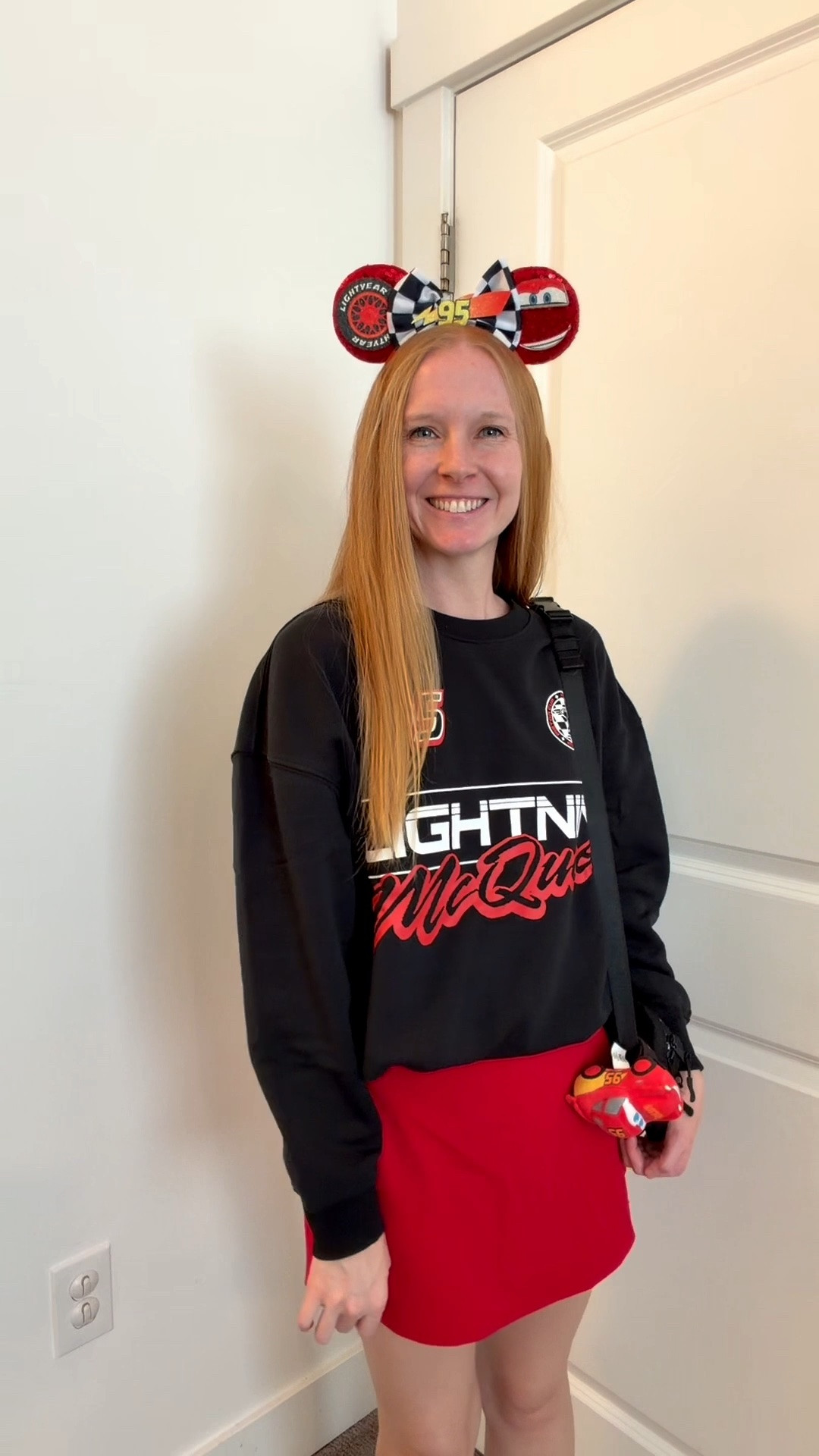 Putting together an outfit with my new Lightning McQueen sweatshirt from Target 🚗⚡️

#LTKootd #LTKgrwm #LTKTravel