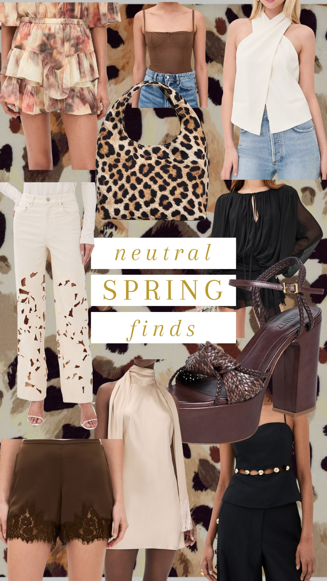  
Neutral SPRING finds ✨


 

#LTKSeasonal #LTKootd