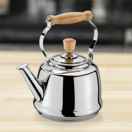 Frieling Frieling 2.6 qt. Stainless Steel Whistling Stovetop Kettle | Wayfair North America