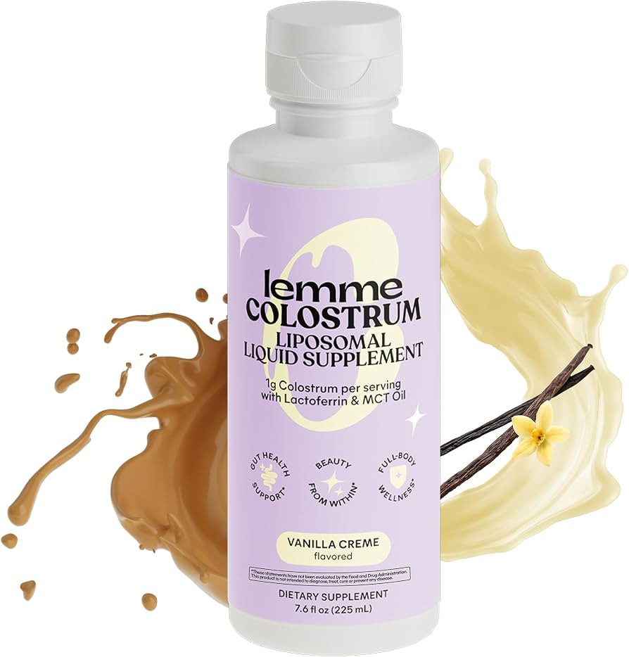 Lemme Colostrum Coffee Creamer for Gut, Skin, Hair & Healthy Aging, Sugar Free Liposomal & Grass ... | Amazon (US)