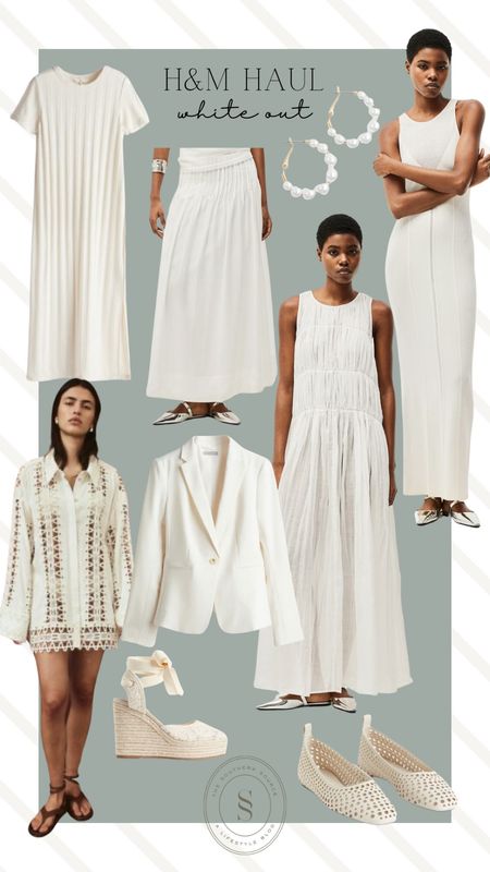 20% off sitewide at H&M. Discount reflected at checkout! It’s time for all things white for spring and summer. Stock up on these closet staples at a great price. Everything under $100 

#LTKsalealert #LTKfindsunder50 #LTKfindsunder100