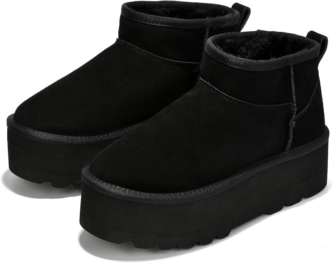 Project Cloud 100% Genuine Leather Ankle Boots for Women - Anti-Slip Memory Foam Insole Womens Bo... | Amazon (US)