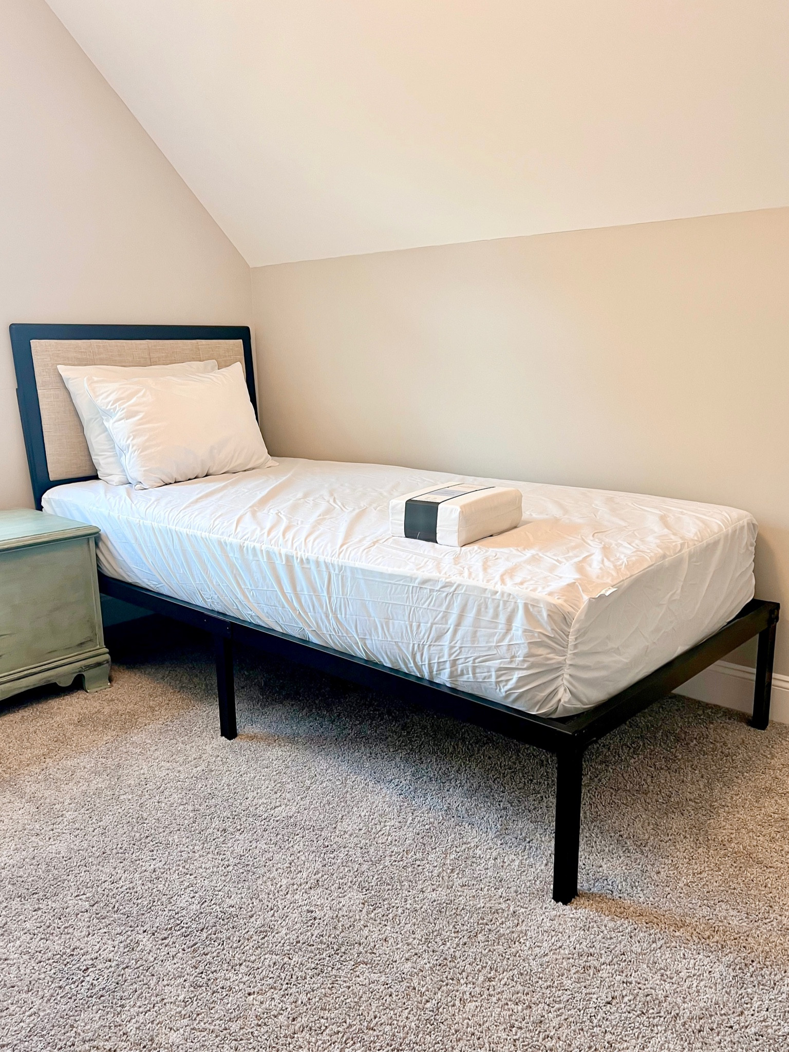 Guest room update is starting…still have a LOT to do! Decided to put two Twin XL mattresses in this room as we already have two Queen options. This platform bed is from Amazon and would also be great in a dorm room! 

Guest room, Amazon, Wayfair, Target, dorm room, college, bedroom, home, decor, bedding essentials, bedding, duvet, protectors 

#LTKunder100 #LTKhome #LTKxPrimeDay