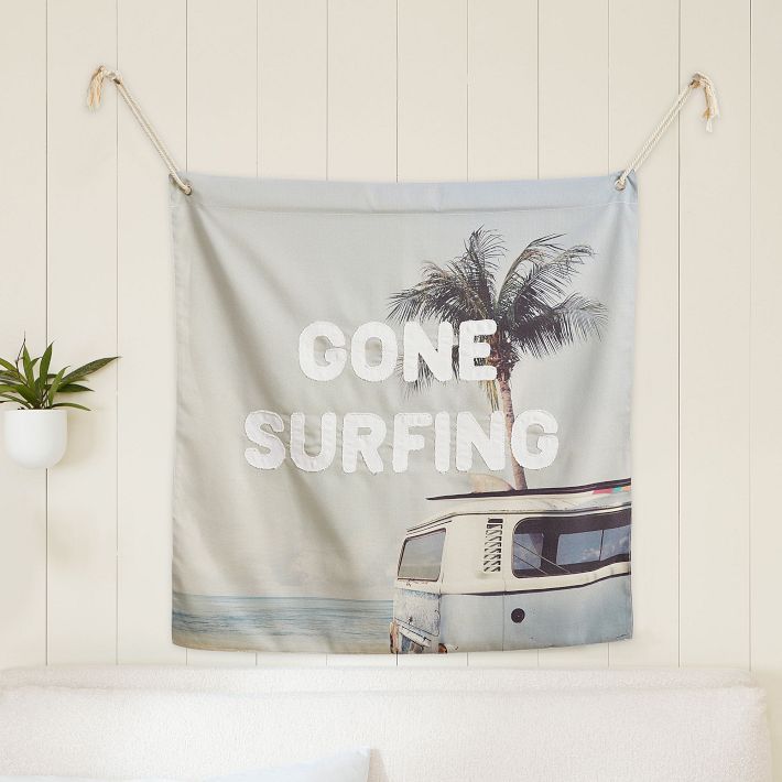 Gone Surfing Tapestry | Pottery Barn Teen