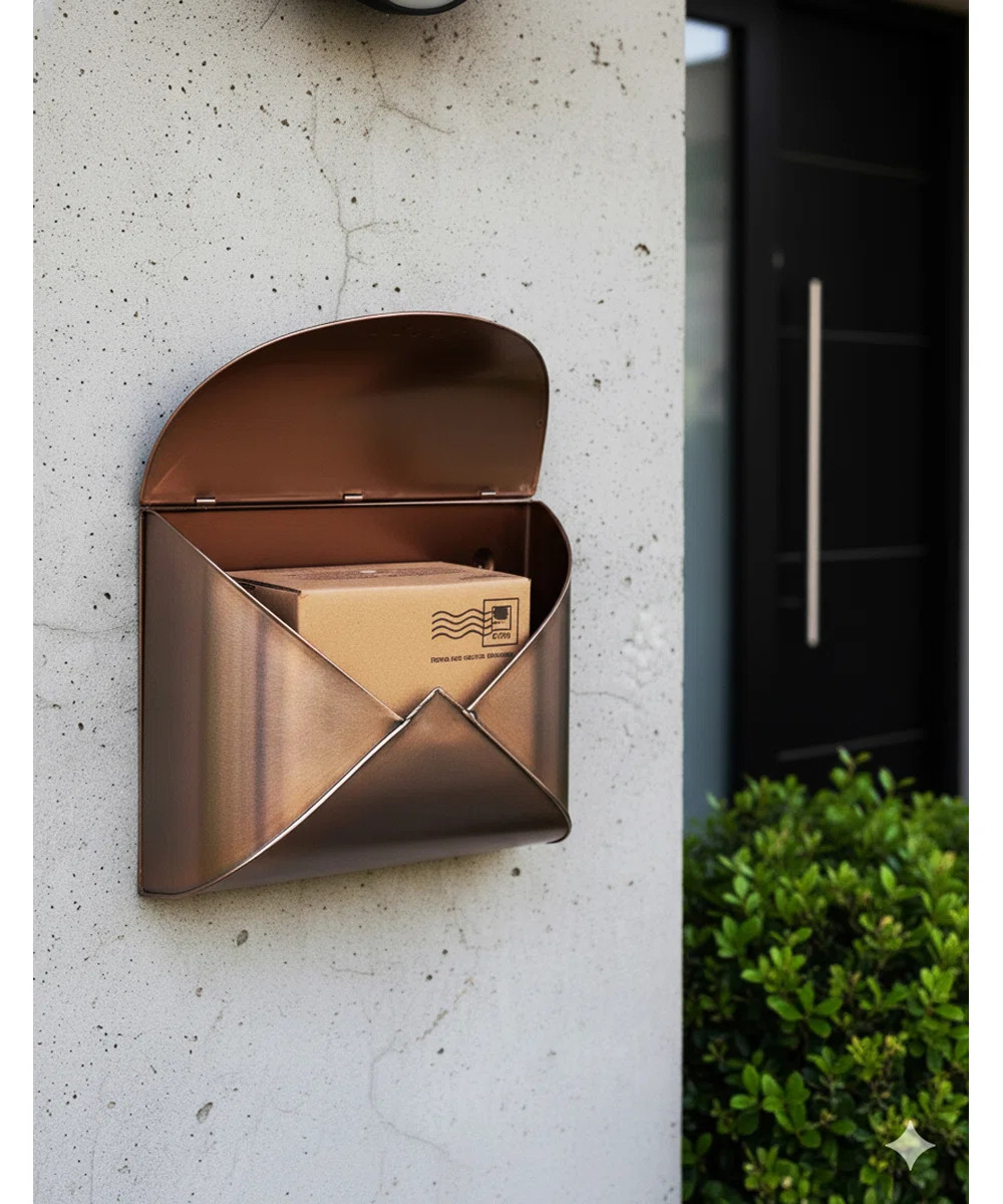 Metal Wall Mounted Mailbox | Birch Lane