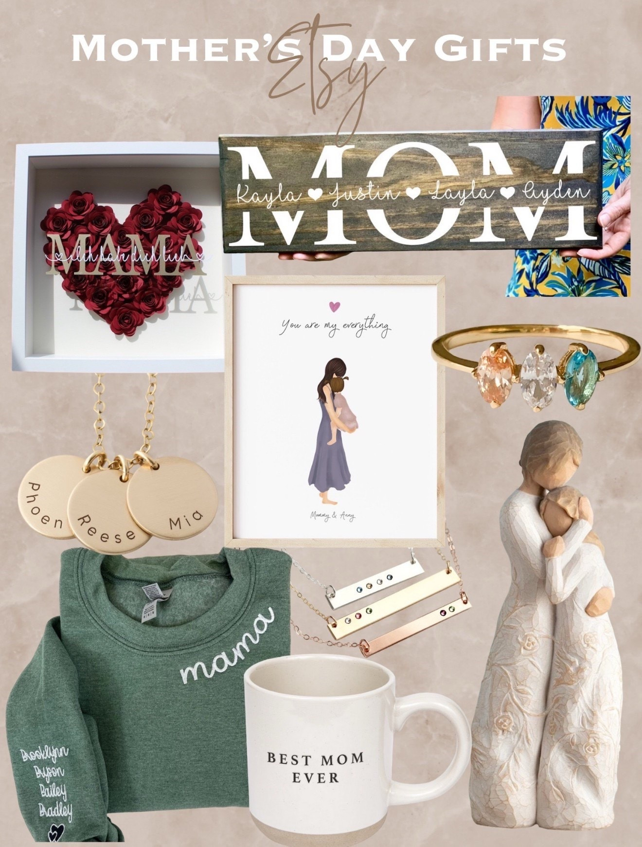 Mother’s Day gifts from Etsy!



Etsy gifts, Mother’s Day gift, gifts for mom, personalized gifts, mama sweatshirt, best mom mug, #LTKGiftGuide #LTKFamily #LTKFindsUnder50

#LTKSeasonal #LTKHome