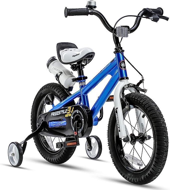 RoyalBaby Kids Bike Boys Girls Freestyle Bicycle 12 14 16 Inch with Training Wheels, 16 18 20 wit... | Amazon (US)