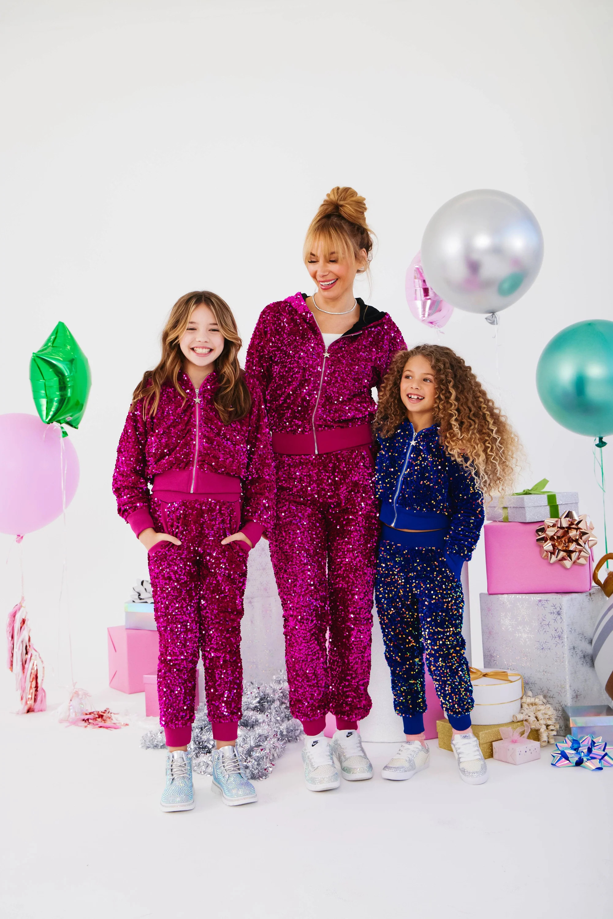 Hot Pink Magic Sequin Set | Lola + The Boys