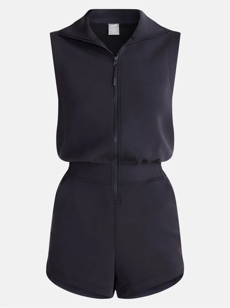 Avia Women's Scubaknit Romper, Sizes XS-4X - Walmart.com | Walmart (US)