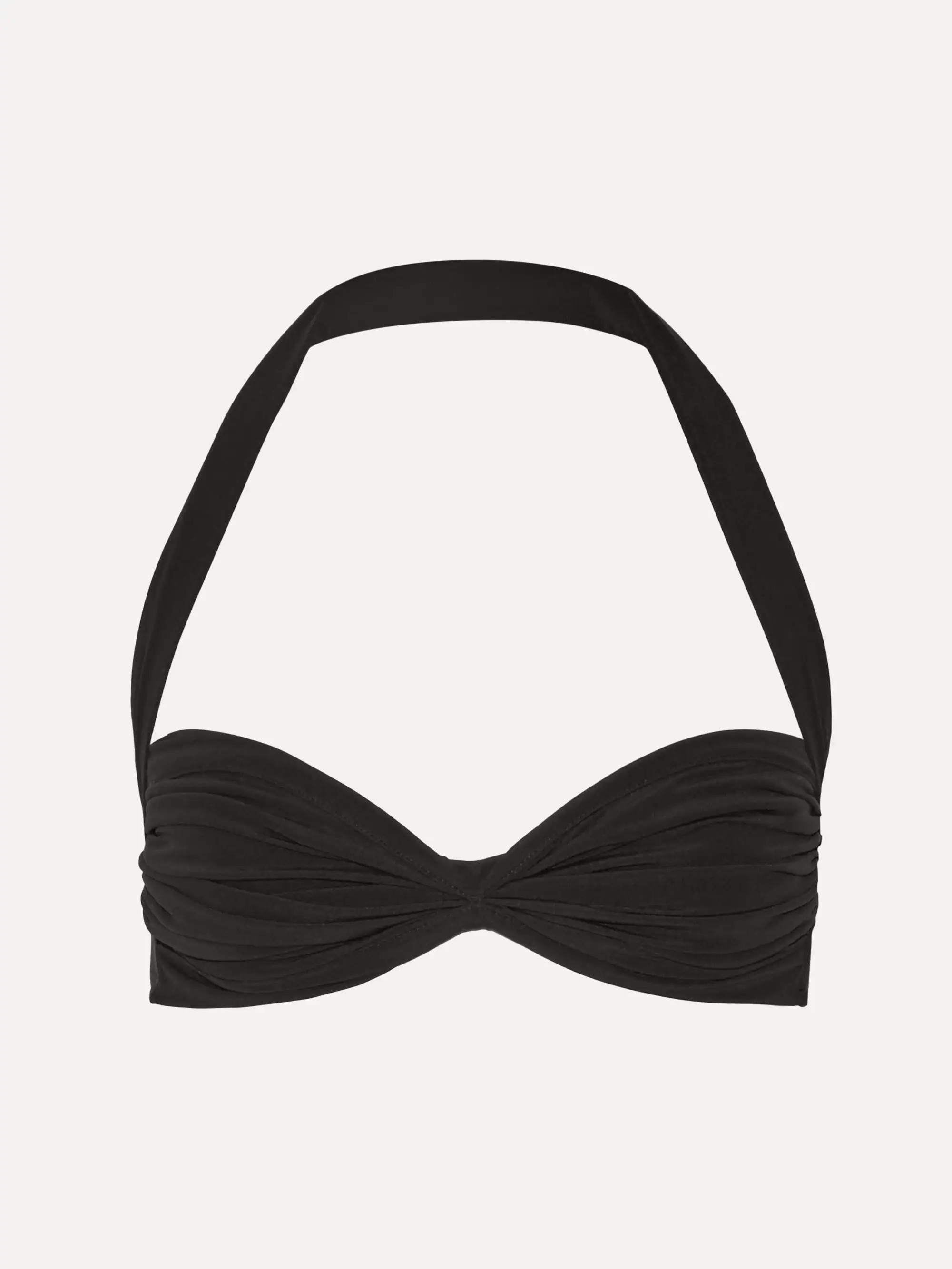 NORMA KAMALIBill ruched halterneck bikini top | NET-A-PORTER (UK & EU)