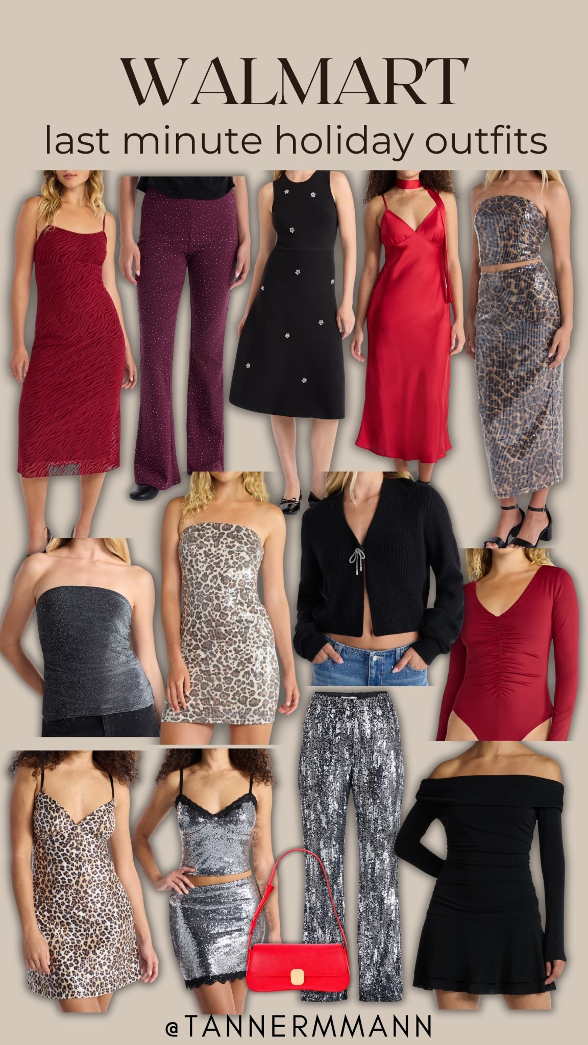 Walmart last minute holiday outfits #ChristmasDress #PartyDress

#LTKFindsUnder50 #LTKHoliday #LTKootd