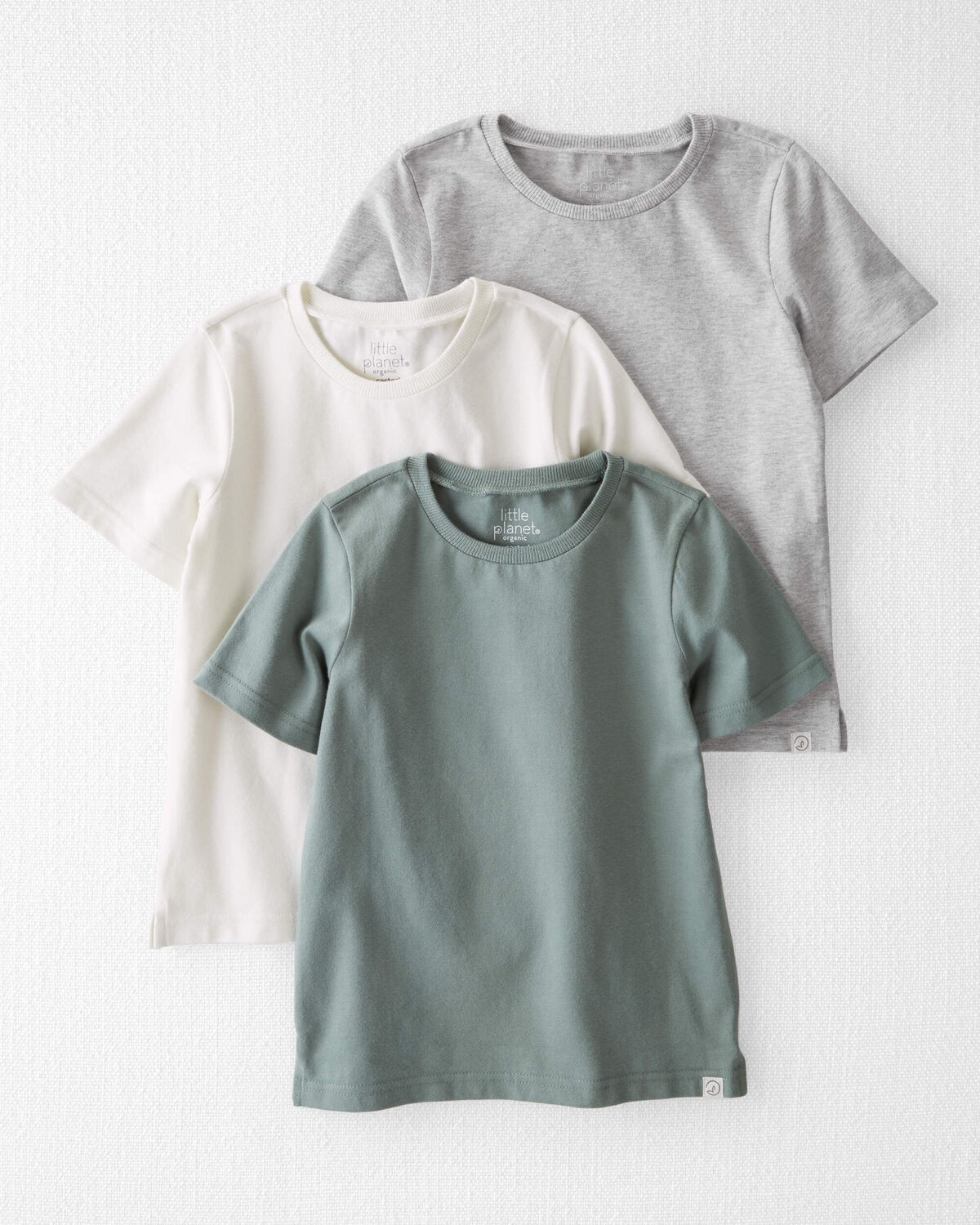 Toddler 3-Pack Organic Cotton T-Shirts
 - Little Planet | Carter's | Carter's Inc