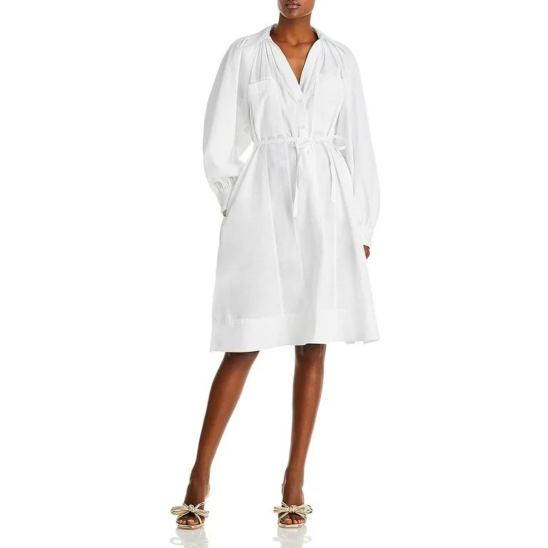 3.1 Phillip Lim Womens Poplin Collared Shirtdress | Walmart (US)