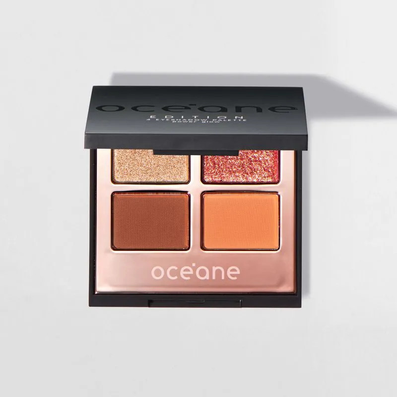 Paleta de Sombras – 4 Eyeshadow Palette Power Glow Océane Edition 4,5g | Oceane (BR)