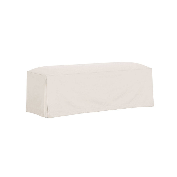 Nona Skirted Custom Upholstered Bench | Ballard Designs, Inc.