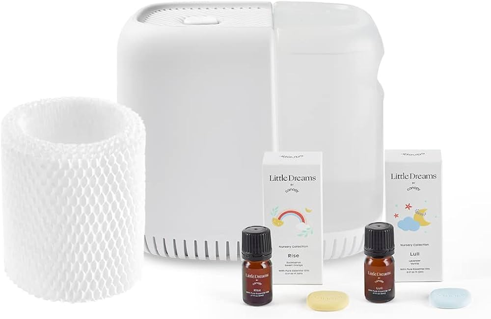 Canopy Nursery Humidifier, White Nursery Humidifier, 36 HR Run Time, 2.5L Capacity Tank - Produce... | Amazon (US)