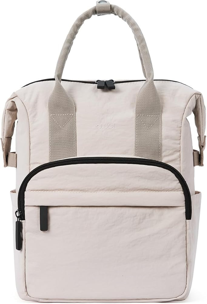 CLUCI Quilted Backpack for Women, Mini Backpack Backpack for Women, Cotton Padded Backpack Small ... | Amazon (US)