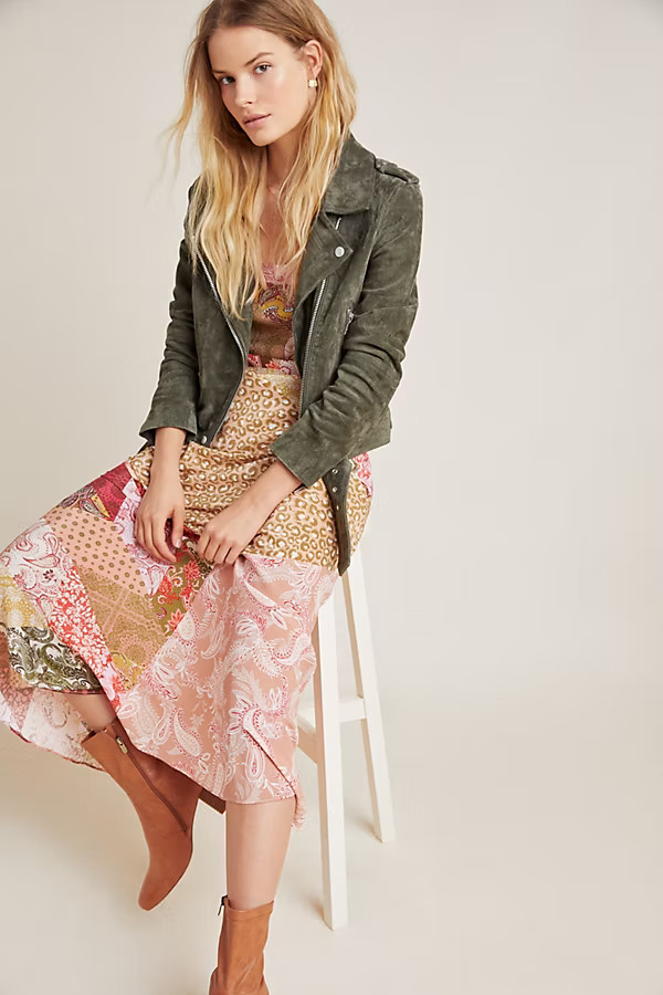 Suede Moto Jacket | Anthropologie (US)