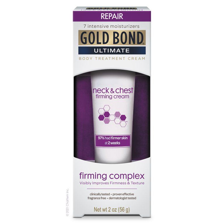 Gold Bond Ultimate Cream, Neck & Chest Firming, 2oz Tube | Walmart (US)