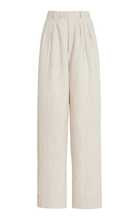 Exclusive Louis Pleated Linen Wide-Leg Trousers | Moda Operandi (Global)