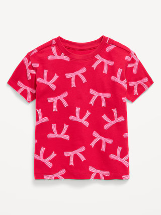 Printed Short-Sleeve T-Shirt for Toddler Girls | Old Navy | Old Navy (US)