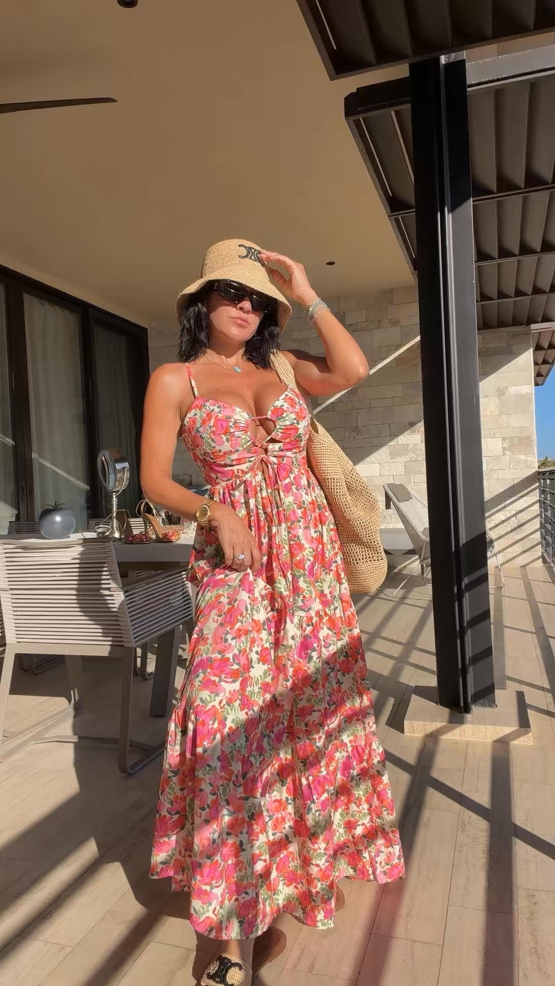 The perfect beach breakfast dress 