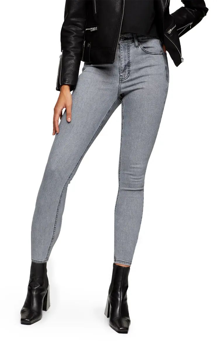 New Grey Jamie High Waist Crop Skinny Jeans | Nordstrom