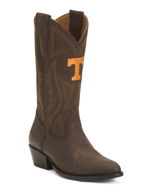Made In Mexico Leather University Of Tennessee Western Boots | TJ Maxx