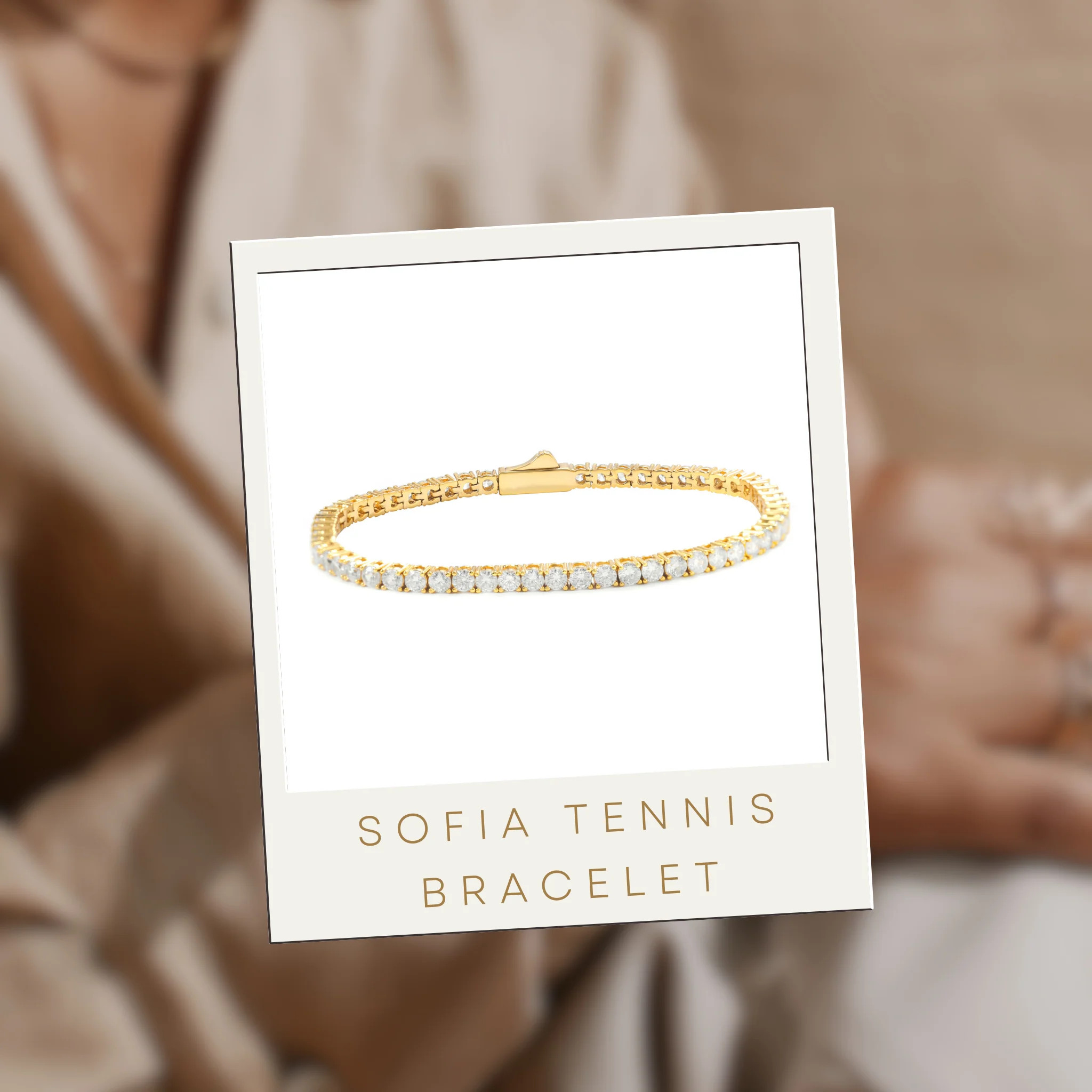 The Sofia Tennis Bracelet | The Watch Edit