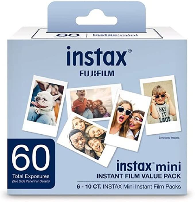 Fujifilm Instax Mini Instant Film Value Pack - 60 Photos | Amazon (US)
