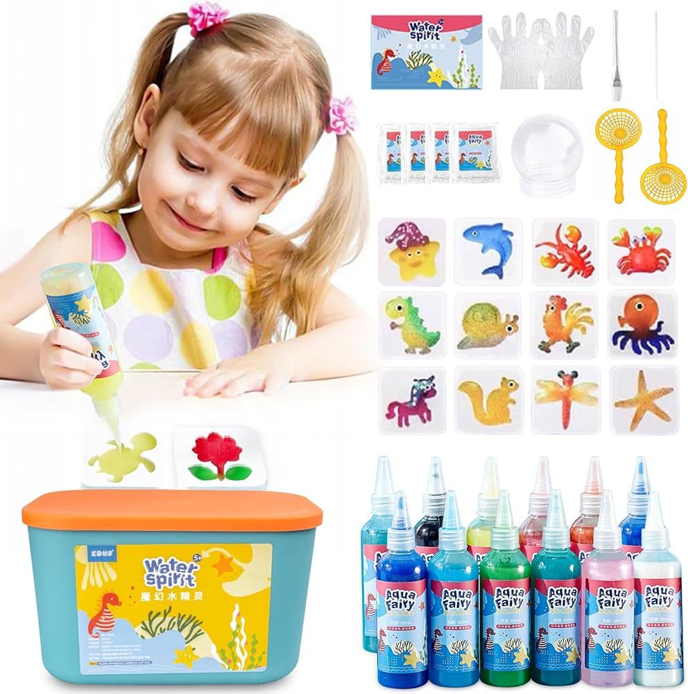 Aqua Fairy Water Gel Kit, Magic Water Elf, Handmade Water Toy, Creative Magic Water Toy, 100ml La... | Amazon (US)