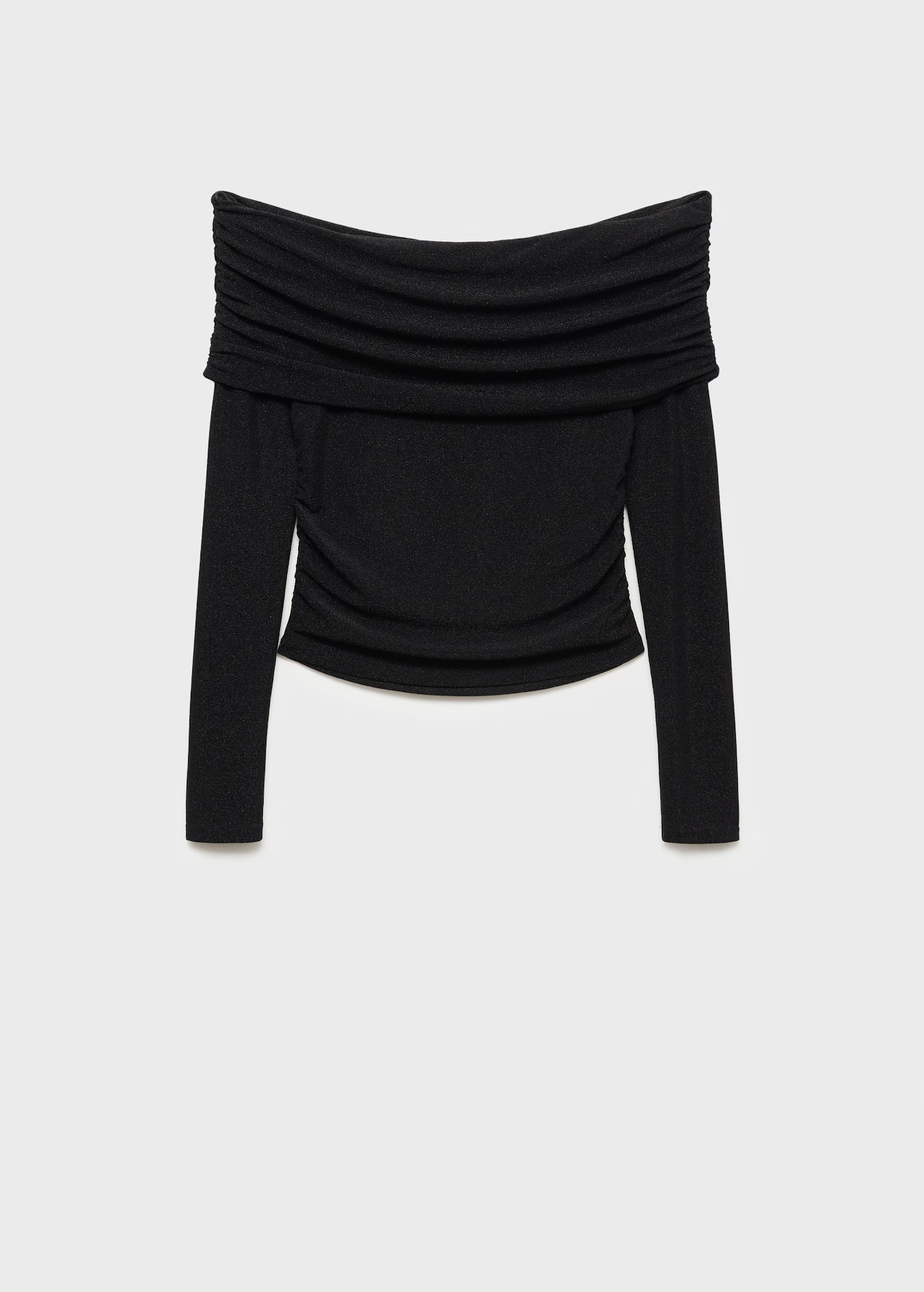 Lurex off-the-shoulder top | Mango (US/MX/AU)
