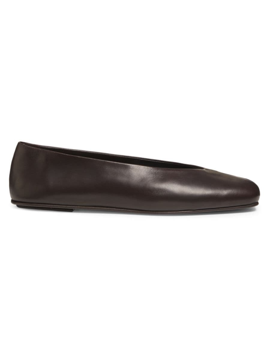Eva Two Leather Ballet Flats | Saks Fifth Avenue