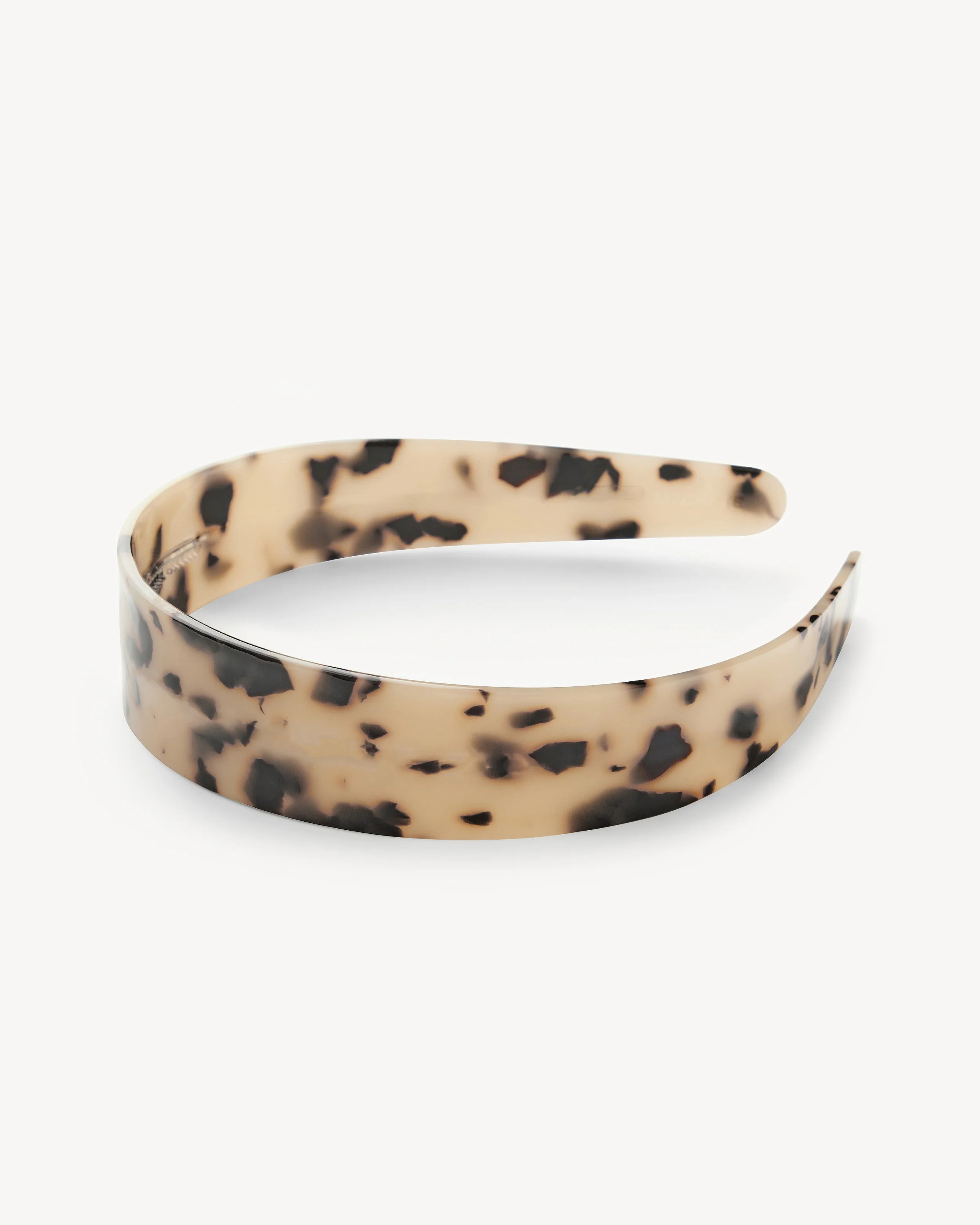 Wide Headband in Blonde Tortoise | Machete