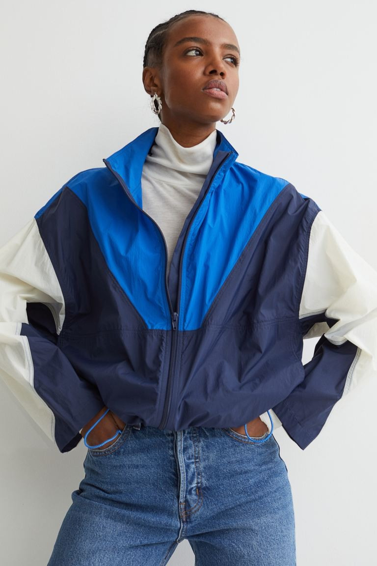 Color-block Nylon Jacket | H&M (US + CA)