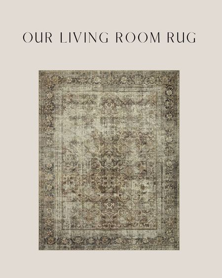 Our living room rug I’m obsessed with! 


Neutral rug Loloi brown cream rug home decor living room

#LTKhome #LTKFind #LTKSale