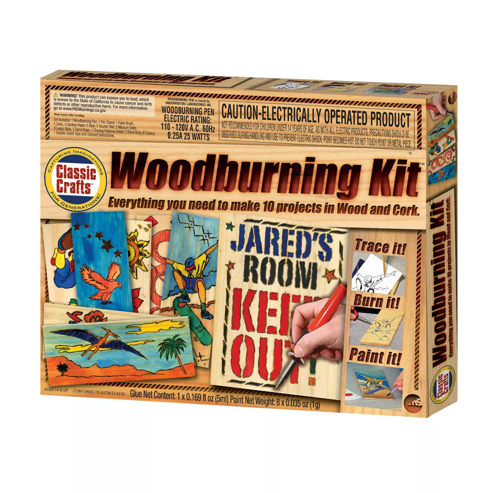 NSI Wood Burning Kit | Kohl's