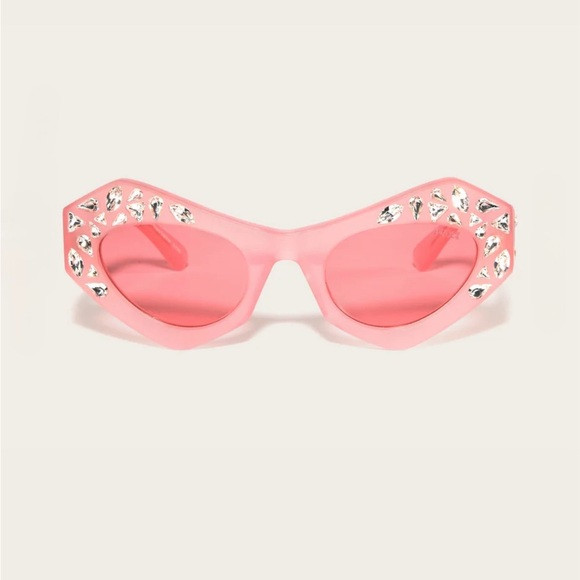 PUCCI CAT-EYE SUNGLASSES WITH RHINESTONES | Poshmark