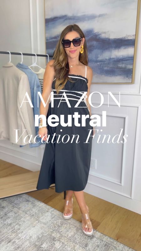 #resortwear #amazon #vacationoutfit #maternity 
Sized up to medium in these adorable looks and they fit the bump
Perfectly! 

#LTKworkwear #LTKfindsunder50 #LTKbump