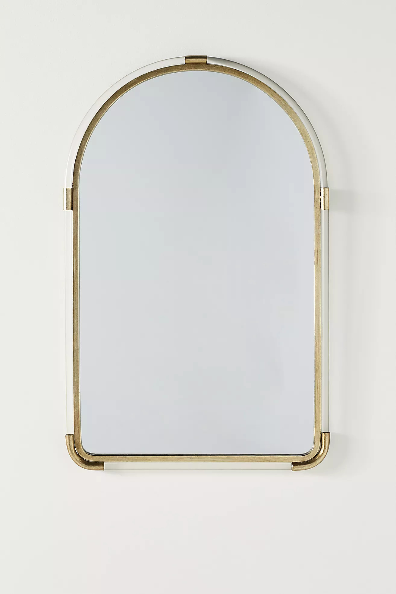 Joan Lucite and Brass Arched Mirror | Anthropologie (US)
