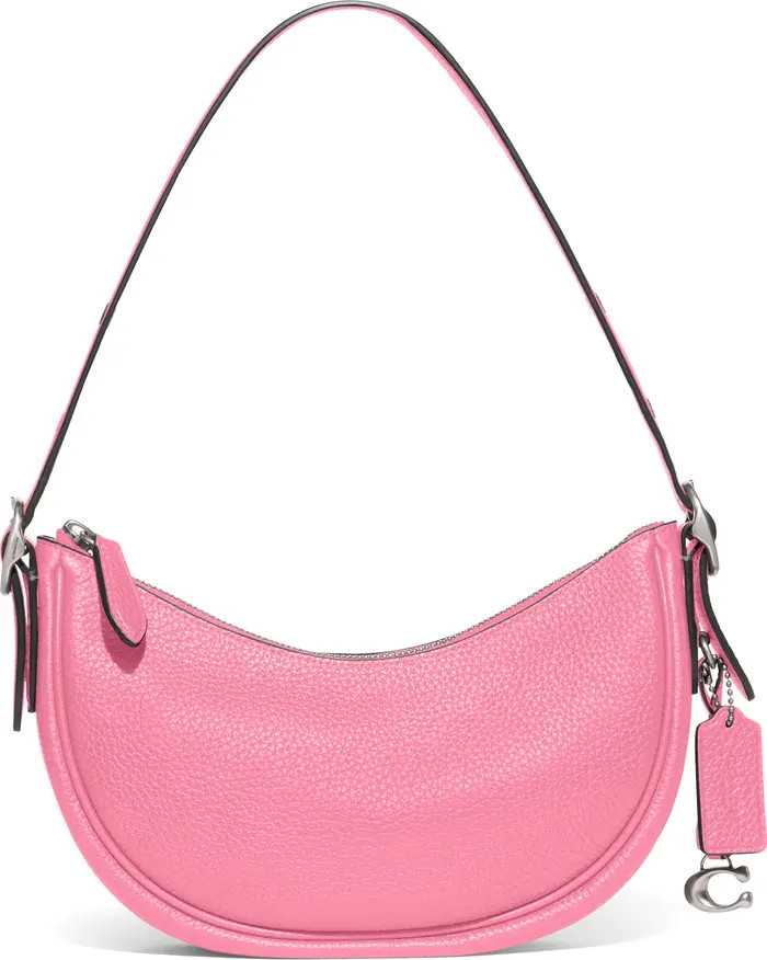Luna Soft Pebble Leather Shoulder Bag | Nordstrom