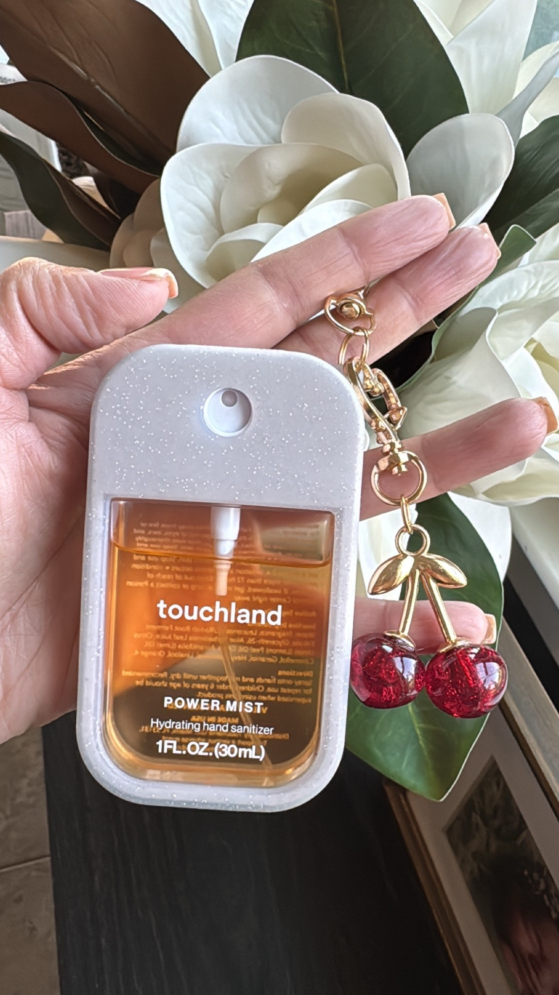 The cutest little upgrade for your bag 🍒✨ I found this adorable cover for my Touchland sanitizer and it instantly doubles as a bag charm. It has a cherry detail, a clip to attach right onto your purse, and a protective rubber case that keeps your sanitizer secure while still looking chic.
I love pieces like this for spring—small, functional, but make your everyday essentials feel styled and intentional. Perfect for throwing in your bag (or on your bag) and elevating your “what’s in my purse” moment. Linking it + similar finds 🤍

Touchland sanitizer holder, cute sanitizer holder, bag charm accessories, purse accessories women, what’s in my bag essentials, spring purse accessories, aesthetic sanitizer case

#WhatsInMyBag
#PurseAccessories
#AestheticFinds
#SpringAccessories
#BagCharm

#LTKTravel #LTKootd #LTKWorkwear