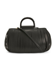 Made In Italy Leather Shredded Satchel | Handbags | Marshalls | Marshalls