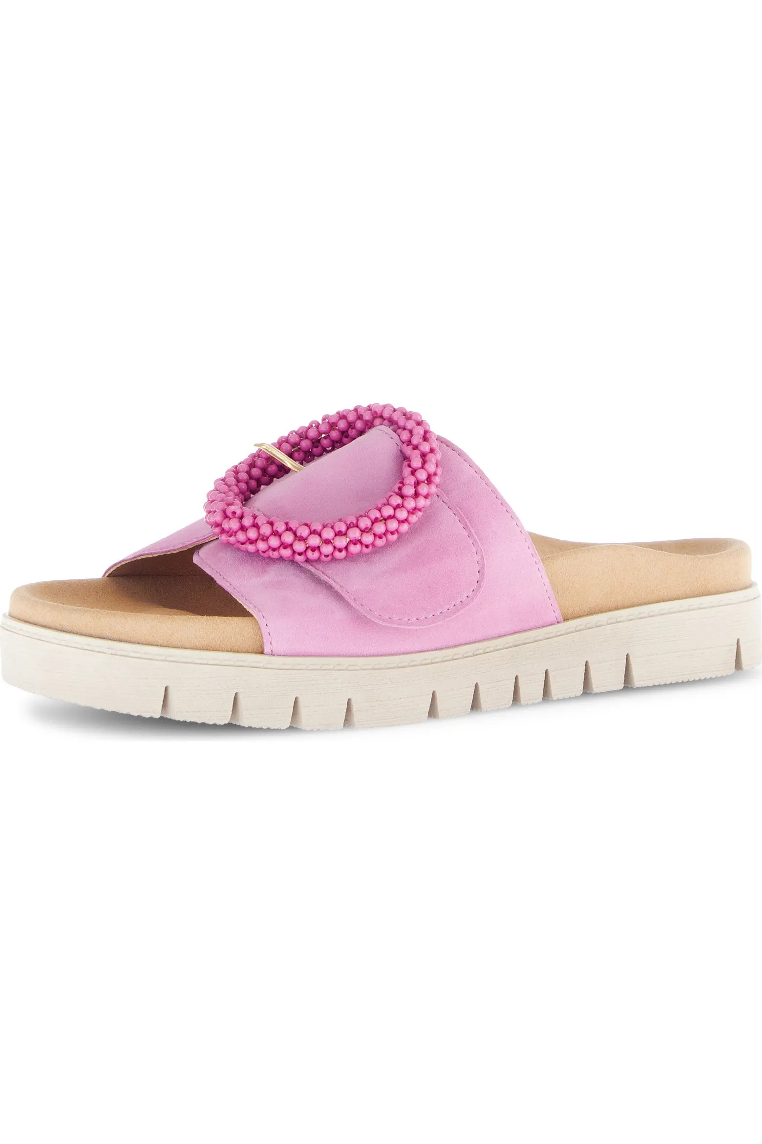 Beaded Buckle Slide Sandal (Women) | Nordstrom | Nordstrom