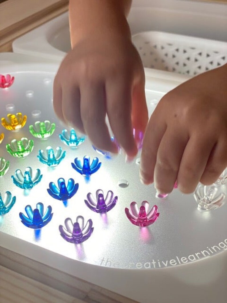 Flower lites for Acrylic Peg Board 100 Ct | Etsy | Etsy (US)