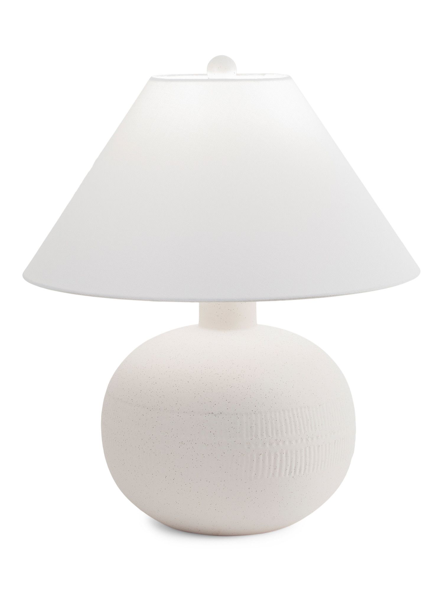 22in Textured Pot Table Lamp | TJ Maxx